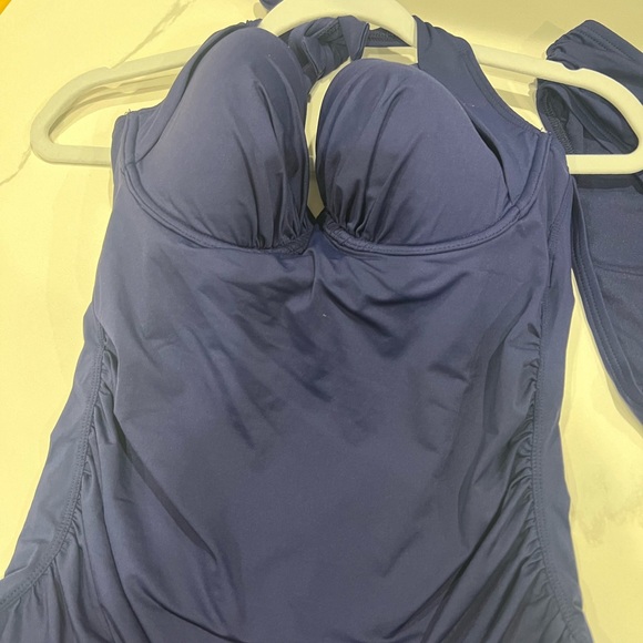 Navy Tommy Bahama Medium Tankini Set - Picture 10 of 10